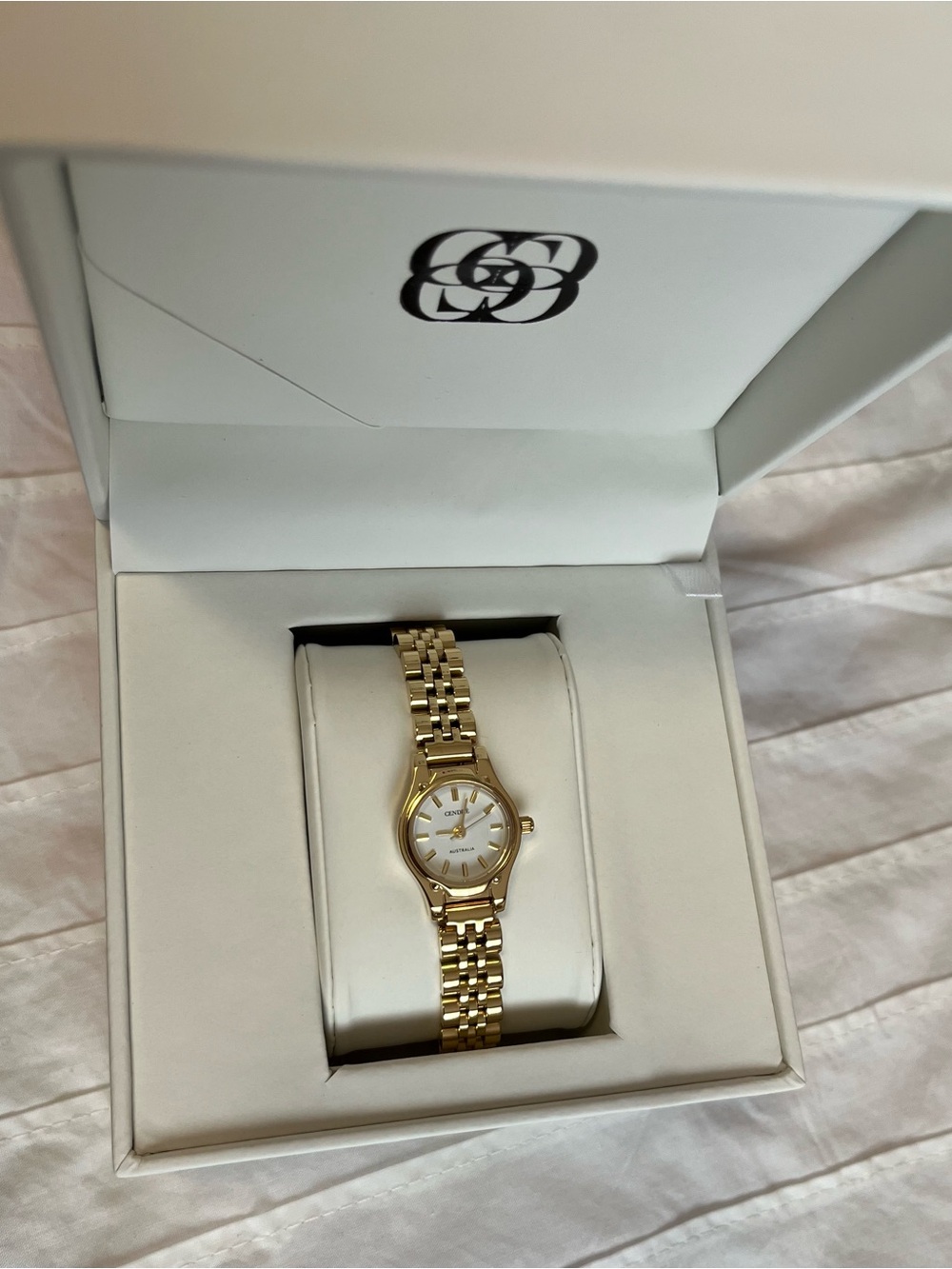Cendre Isobel Watch | White | 14K Gold